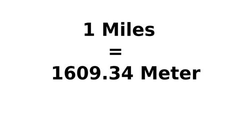 1 000 Meters To Miles