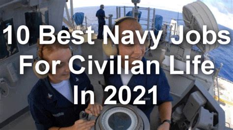 10 Best Navy Jobs For Civilian Life In 2021 Youtube