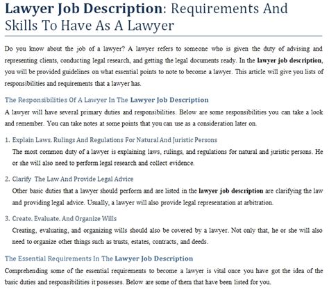 10 Duties Of A Lawyer