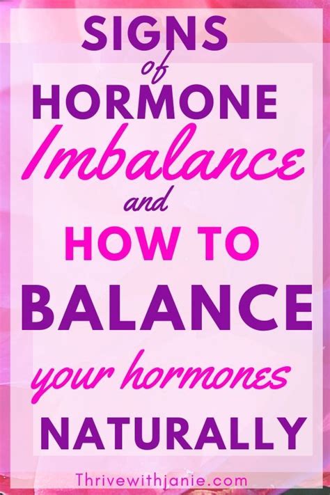 10 Hormonal Imbalance Signs And How To Balance Your Hormones Naturally