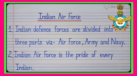 10 Lines On Indian Air Force Essay On Indian Air Force Essay On Indian