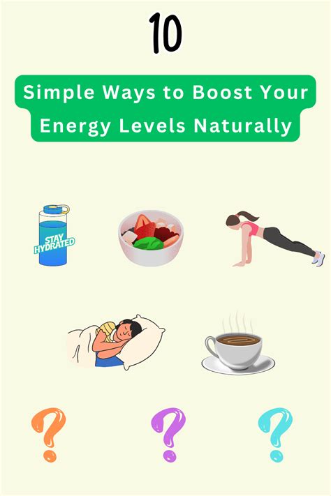 10 Natural Ways To Boost Your Energy