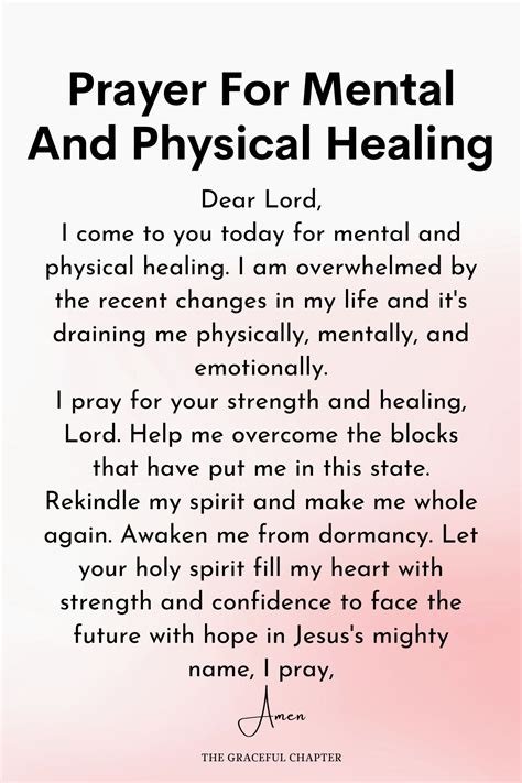 10 Prayers For Mental Health