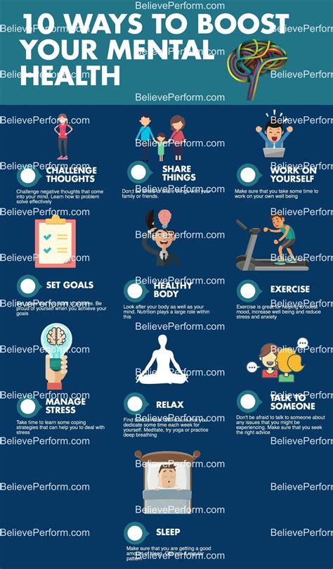 10 Tips And Techniques To Boost Your Mental Health