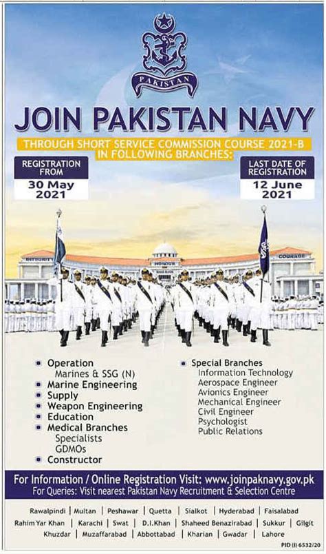 1000 Join Pak Navy Jobs 2020 Through Short Service Commission Course 2021 A Online Registration