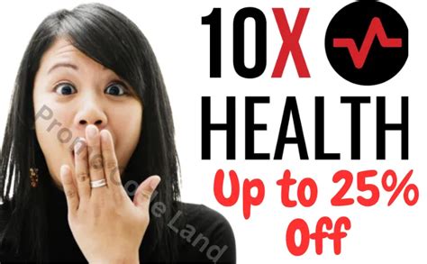 10x Health Discount Codes