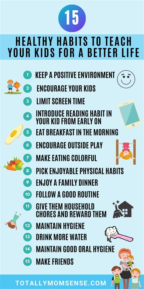 12 Healthy Habits For Families