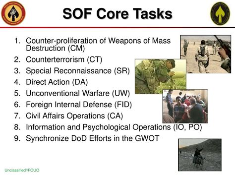 12 Sof Core Missions