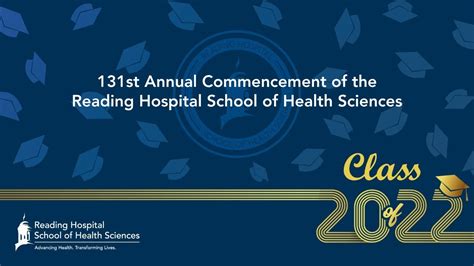 131St Annual Commencement Of The Reading Hospital School Of Health Sciences Youtube