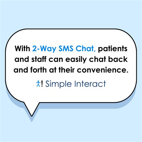 2 Way Sms Chat Connecting Patients And Staff In New Ways Community