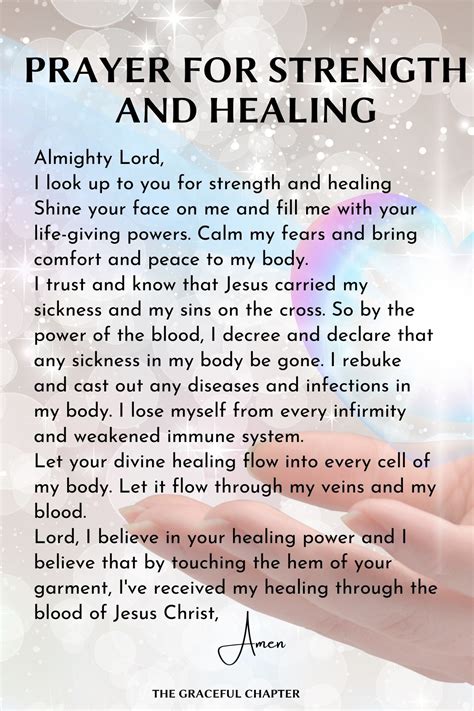 20 Prayers For Health And Healing Artofit