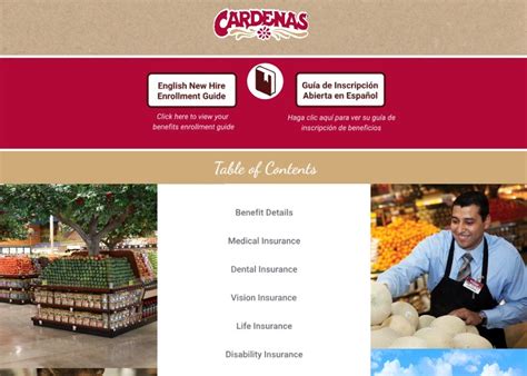 2018 Cardenas Benefits Cardenas Markets Management