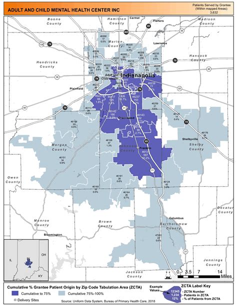 2018 Indiana Health Center Program Look Alike Data Indiana Program