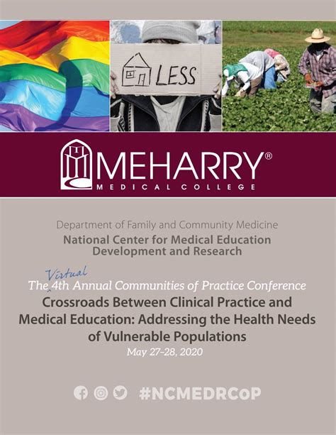 2020 Communities Of Practice Conference Program Book By Ncmi Meharry Issuu