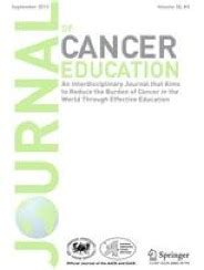 2021 International Cancer Education Conference Program And Abstracts Journal Of Cancer Education