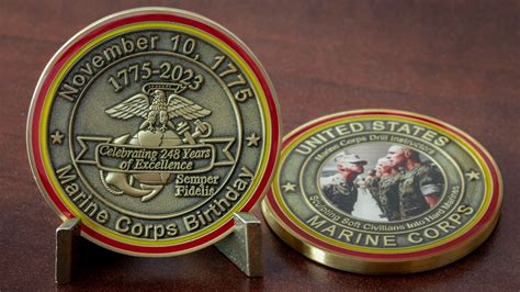 2023 Marine Corps Birthday Challenge Coin Ebay