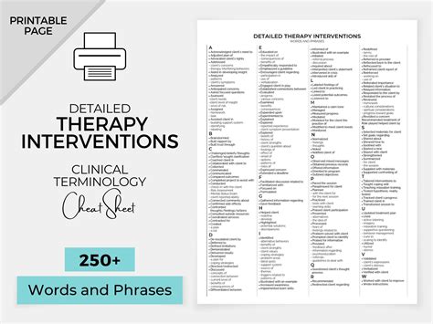 23 Therapy Interventions And Examples