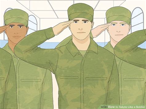 3 Ways To Salute Like A Soldier Wikihow