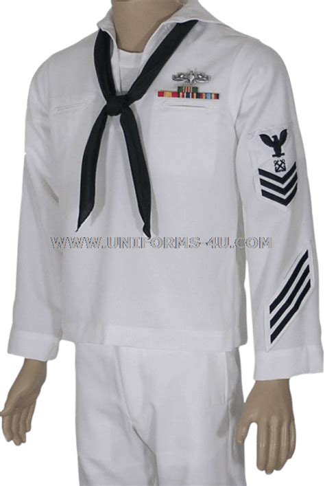 4 Stripes On Navy Uniform