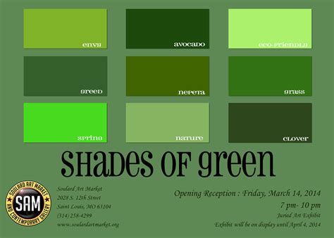 40 Shades Of Green Meaning