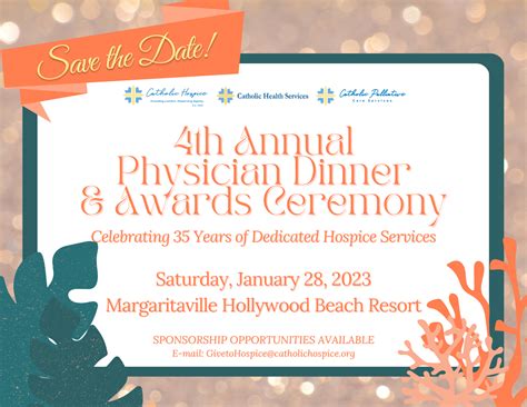 4Th Annual Physician Dinner And Awards Ceremony Catholic Health Services