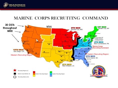 4Th Marine Corps District Map