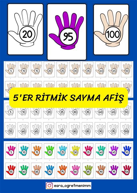 5 Er Sayma Ritmik E Itim