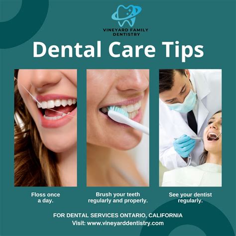 5 Essential Tips For Maintaining Excellent Dental Health Vineyard Family Dentistry Ontario California