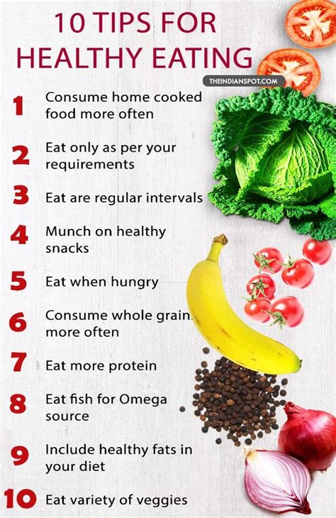 5 Healthy Eating Tips