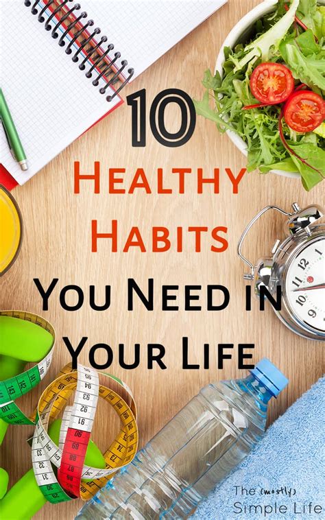 5 Healthy Habit Tips For A Healthy Life