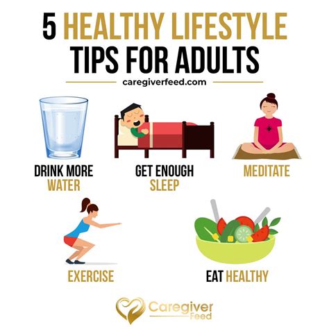 5 Healthy Lifestyle Tips For Adults Healthy Lifestyle Tips Healthy