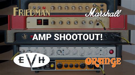 5 Marshall Amp Comparison Shootout Youtube