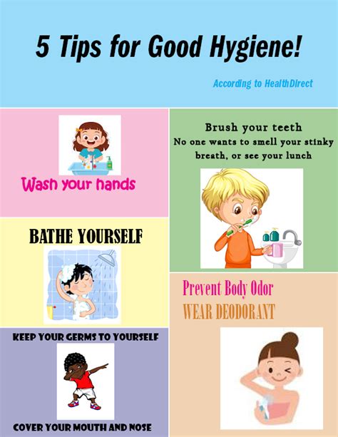 5 Tips For Good Hygiene The Cardinal Times Online