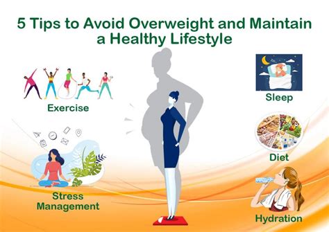 5 Tips To Avoid Overweight And Maintain A Healthy Lifestyle