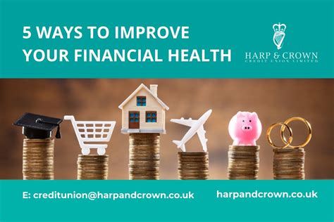 5 Ways To Improve Financial Health Credit Union News Financial Wellbeing News Harp And Crown Credit Union Ltd