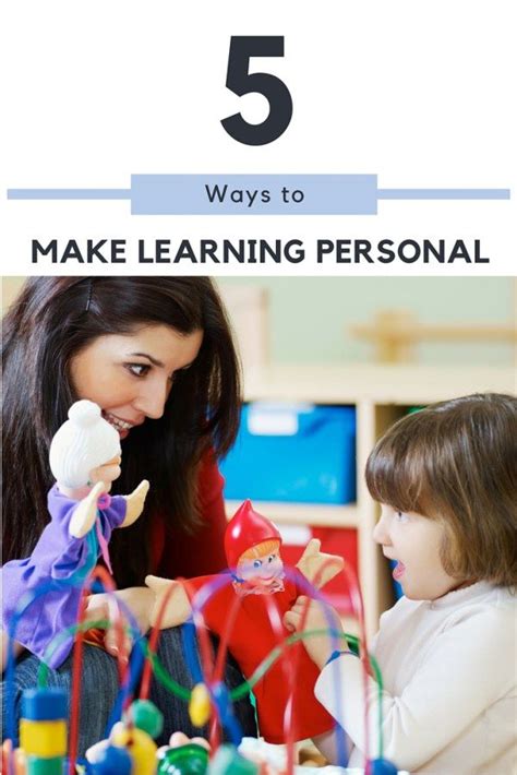 5 Ways To Make Learning Personal Teacher Blogs Learning Teacher Classroom