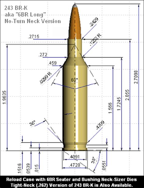 50 Cal Bullet Dimensions