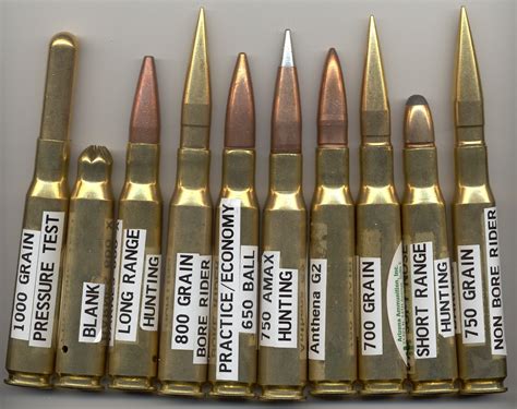 50 Cal Bullet Weight