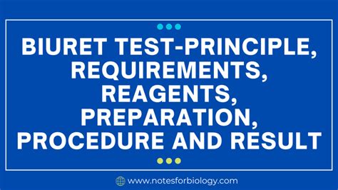 6 Guidelines For Reagent Preparation