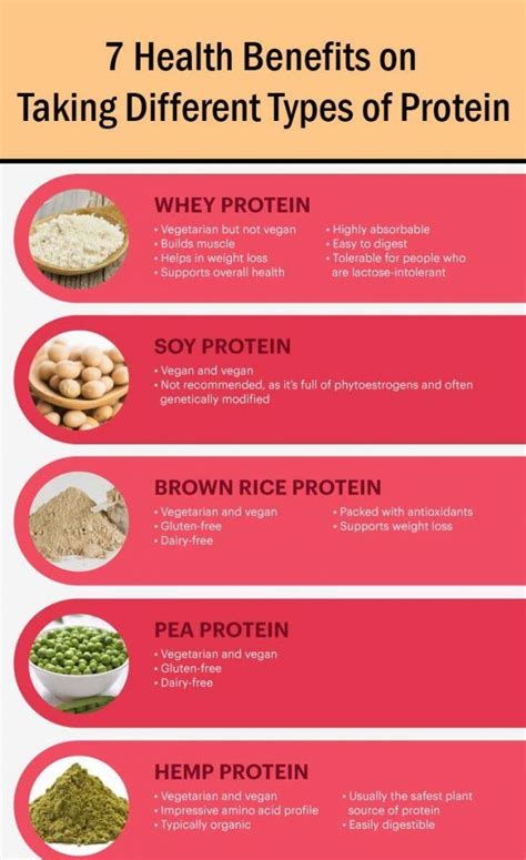 7 Health Benefits On Different Types Of Protein Top Recents