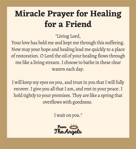 7 Prayers For Healing A Friend Short Praying With Images