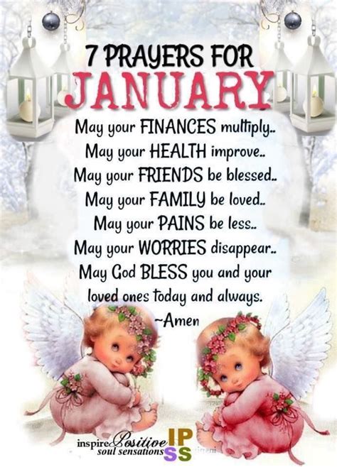 7 Prayers For January