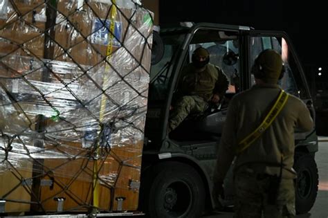 728Th Air Mobility Squadron And 39Th Operational Support Squadron Support Key Earthquake Relief