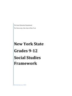 9 12 Social Studies Framework