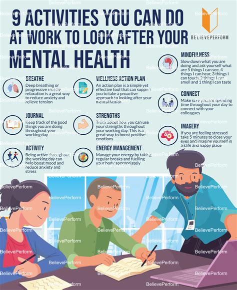 9 Activities You Can Do At Work To Look After Your Mental Health