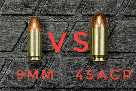 9Mm Vs 45 Acp 2024 Know The Difference