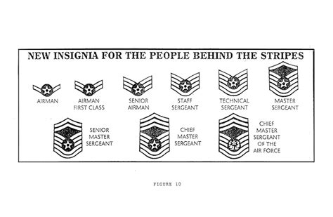 A Chronology Of The Enlisted Rank Chevron Air Force Security Forces Center Article Display