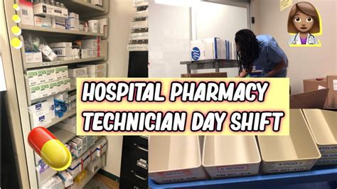 A Day In The Life Of A Pharmacy Technician Youtube