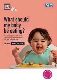 A4 Posters Better Health Start For Life Introducing Solid Foods Campaign Resource Centre