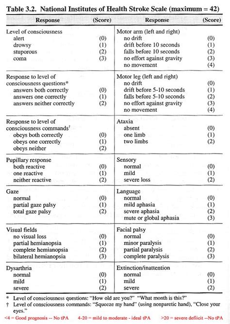 Aacme Nih Stroke Scale